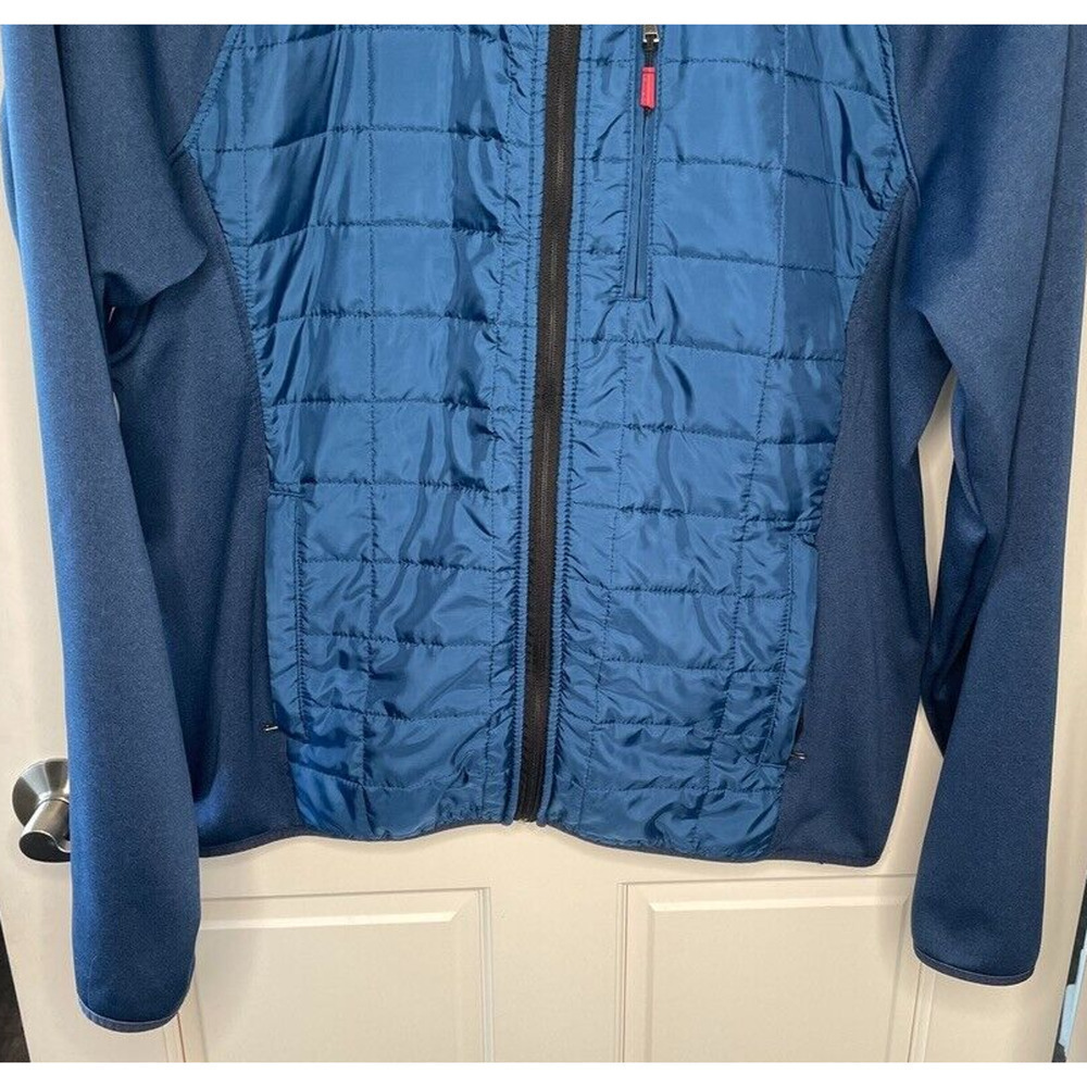 Orvis Men's Full Zip Quilted Jacket Sz XL Fleece Outerwear Active Lt Weight - Picture 3 of 11
